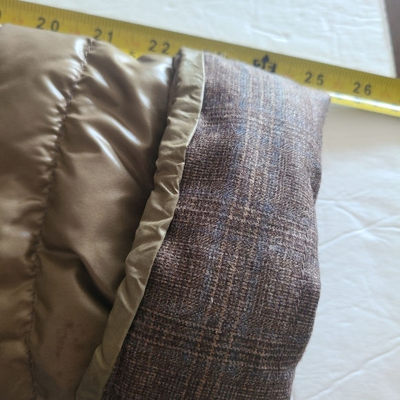 Grasshopper Tan Metallic Quilted Jacket Women's Sz.1(XL) - Picture 10 of 11